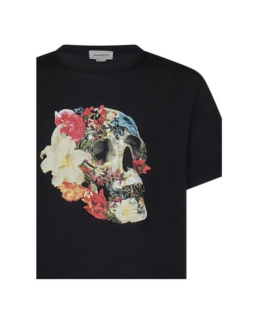 Alexander McQueen T-shirts in Black für Herren