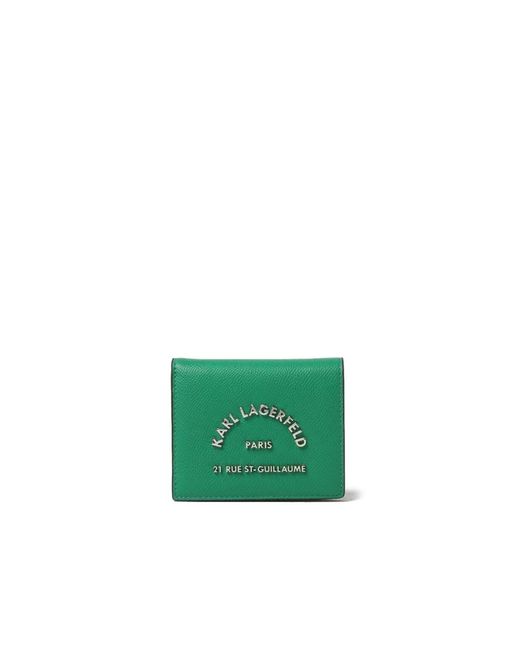 Karl Lagerfeld Green Wallets & Cardholders