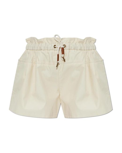 Moncler Short Shorts in het Natural