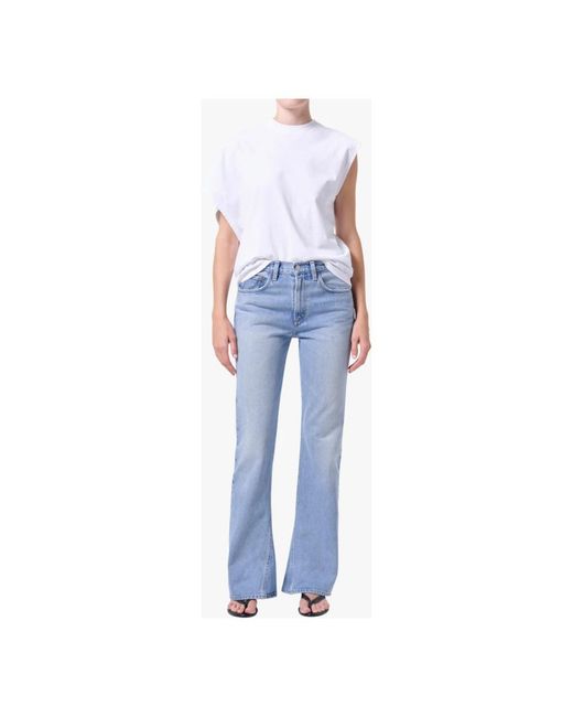 Agolde Kick Boot Jeans in het Blue