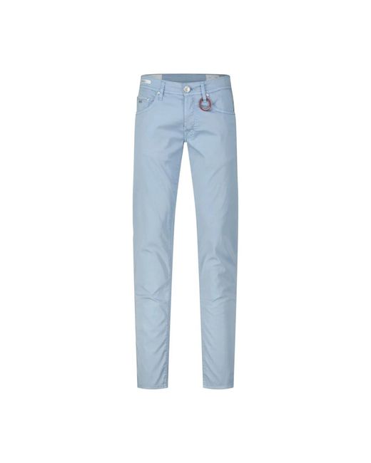 Slim-Fit Jeans di Tramarossa in Blue da Uomo