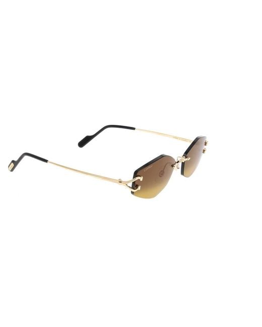 Cartier Brown Sunglasses
