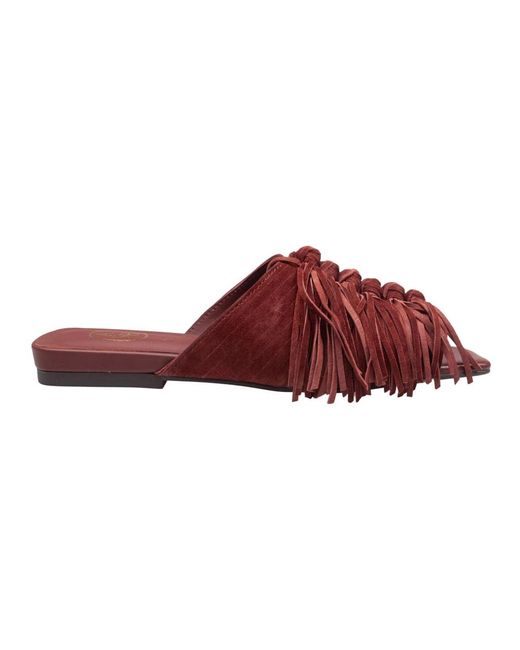 Ash Brigitte Mule in het Red