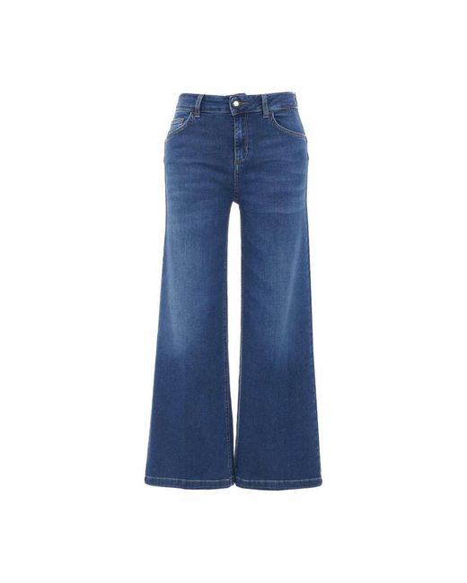 Liu Jo Blue Wide Jeans