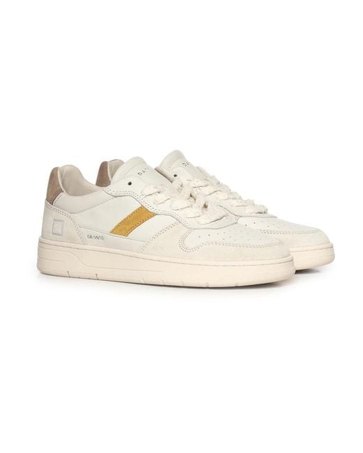 Date White Sneakers for men