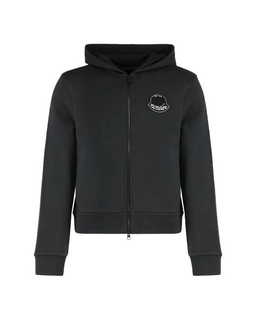 Moncler Zip-Throughs in het Black voor heren