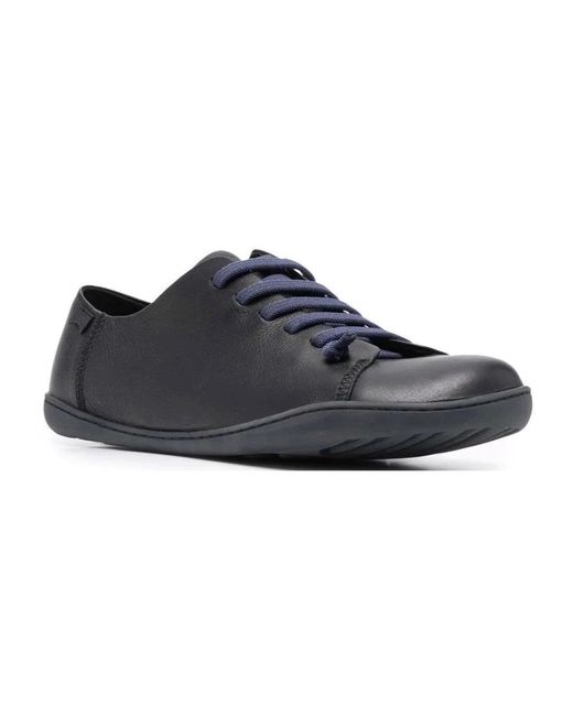 Camper Blue Laced Shoes for men