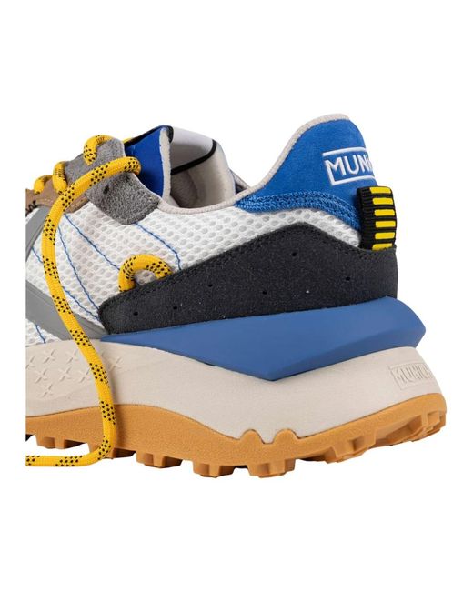 Munich Schoenen ,Veelkleurig ,Polyester Shibuya 35 in het Blue voor heren