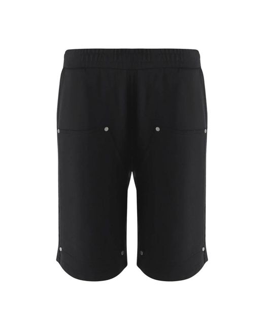 44 Label Group Black Casual Shorts for men