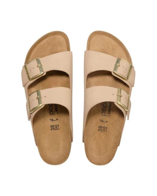 Birkenstock Brown Sliders