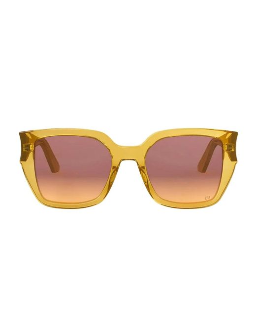 Dior Moderne Elegante Zonnebril Met Bruine Lenzen in het Brown