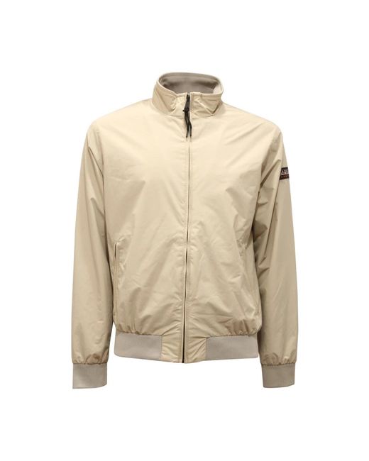 Napapijri Natural Bomber Jackets for men