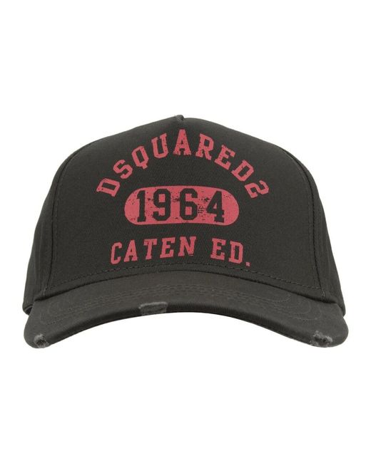 DSquared² Green Vintage baseball cap mit schnalle