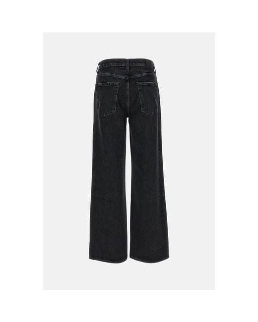 Citizens of Humanity Black Wide Jeans