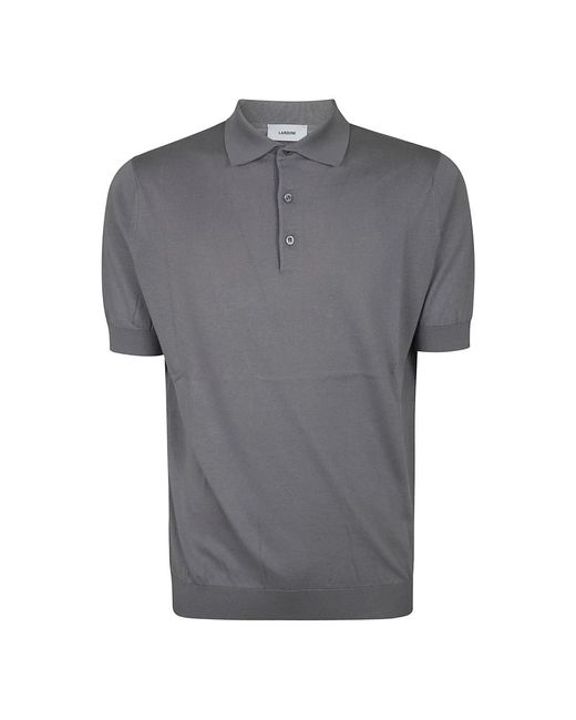 Lardini Gray Polo Shirts for men