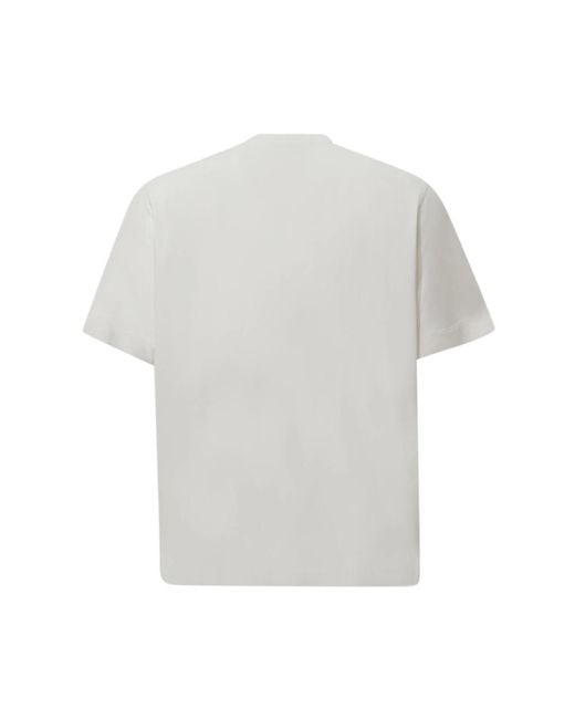 Alpha Studio White T-Shirts for men