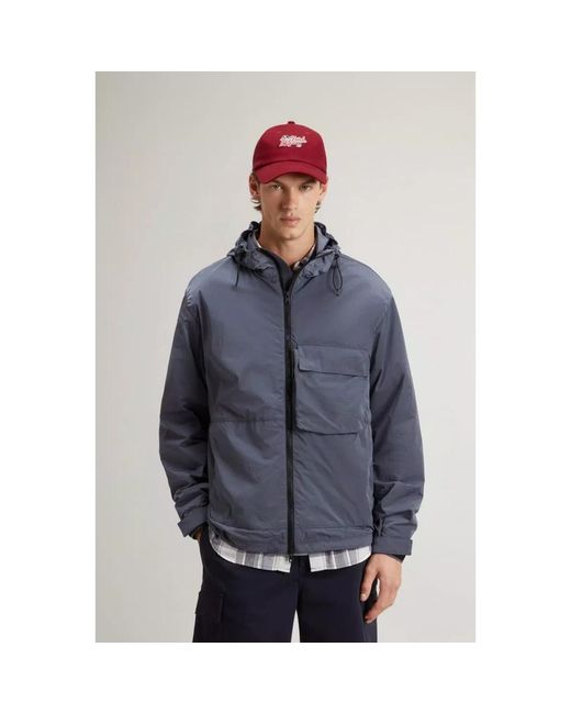 Light Jackets Woolrich de hombre de color Blue