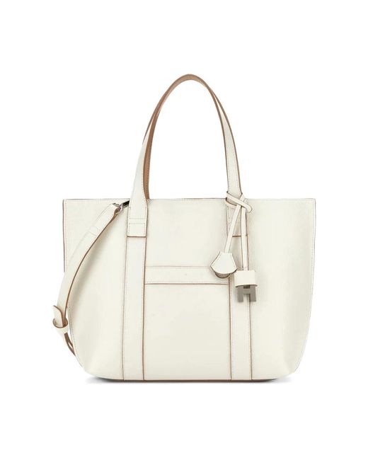 Hogan White Tote Bags