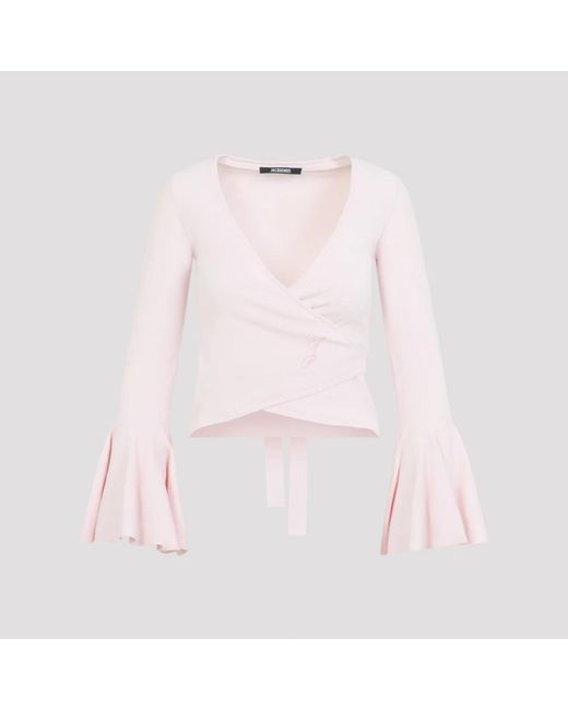 Blouses Jacquemus de color Pink