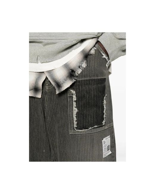Maison Mihara Yasuhiro Gray Loose-Fit Jeans for men