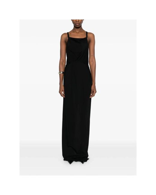 Rick Owens Black Maxi Dresses