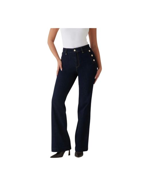 Flared Jeans Guess en coloris Blue