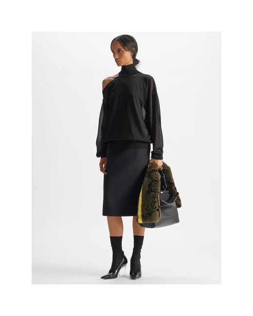 Fendi Black Midi Skirts