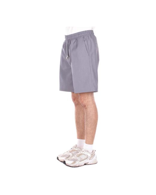 John Richmond Purple Casual Shorts for men