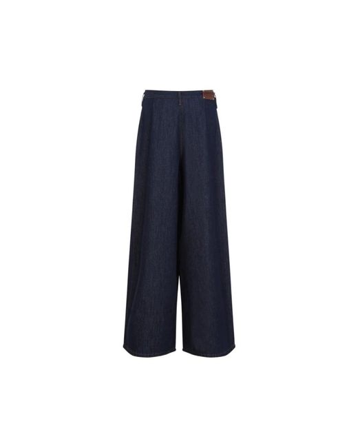 Dries Van Noten Broek in het Blue