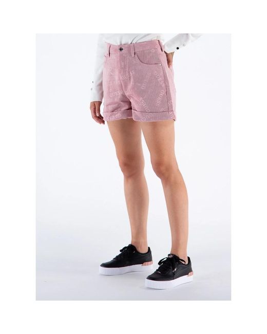 Guess Pink Short Shorts