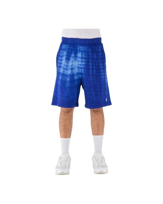 Marcelo Burlon Blue Casual Shorts for men