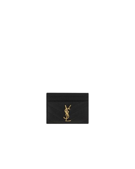 Saint Laurent Black Wallets & Cardholders