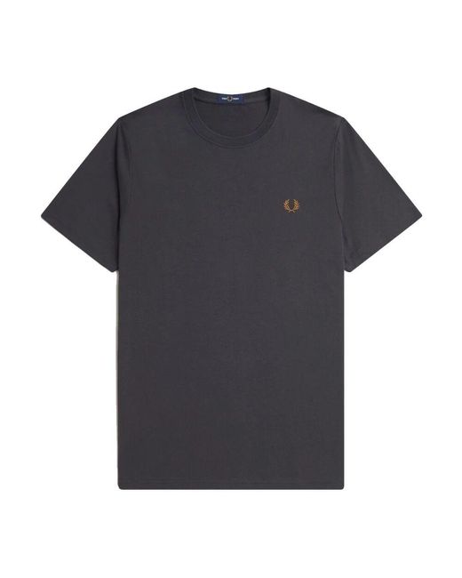 Fred Perry Black T-Shirts for men