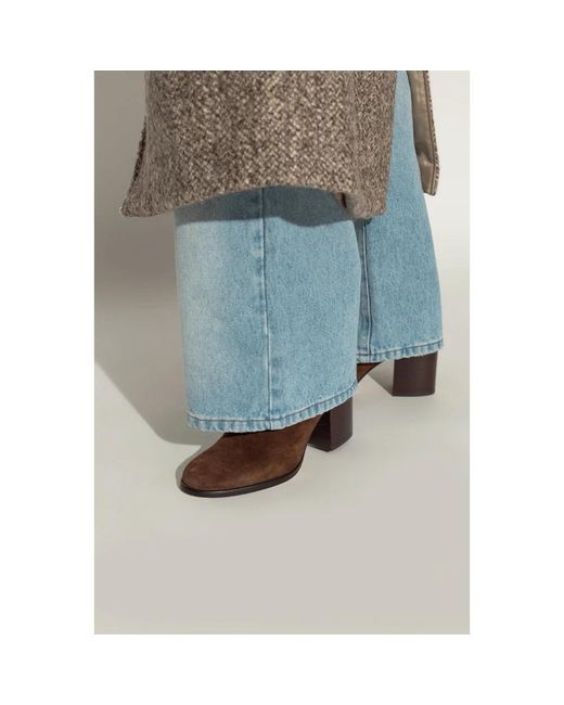 Tory Burch Brown Heeled Boots