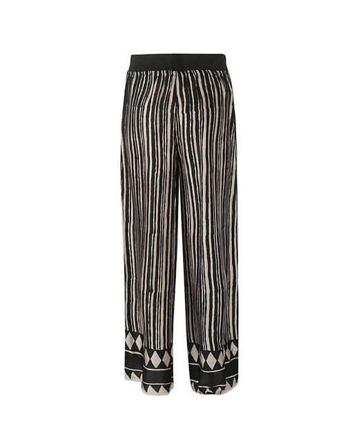 OBIDI Black Wide Trousers