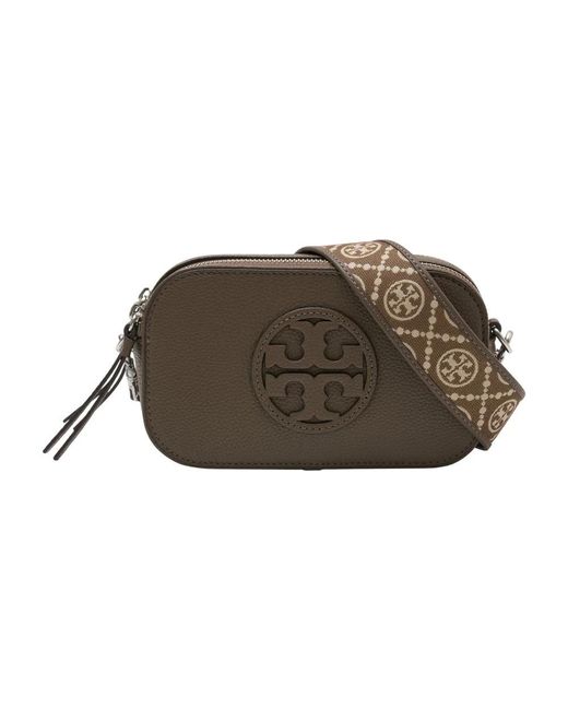 Tory Burch Brown Miller Mini Crossbody