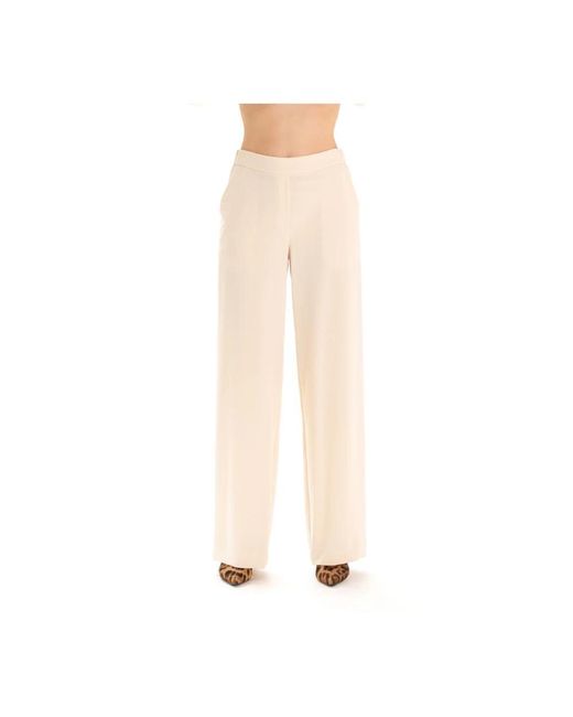 P.A.R.O.S.H. Natural Wide Trousers