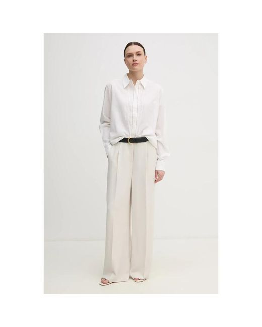 Mos Mosh White Button-Down Hemd