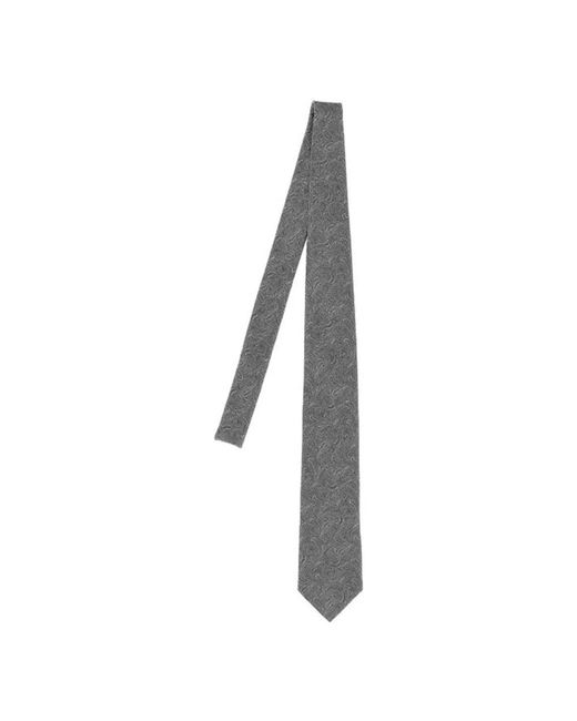 Brunello Cucinelli Graue krawatten in Gray für Herren