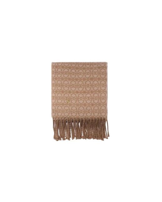 Coccinelle Brown Winter Scarves