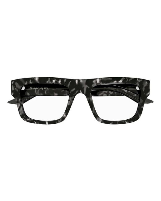 McQueen Glasses in Black für Herren