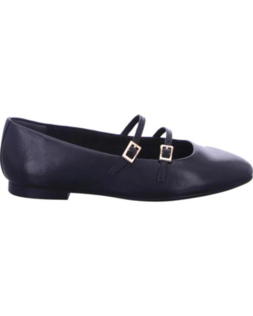 Tamaris Blue Schwarze Slip-On Schuhe Für Damen