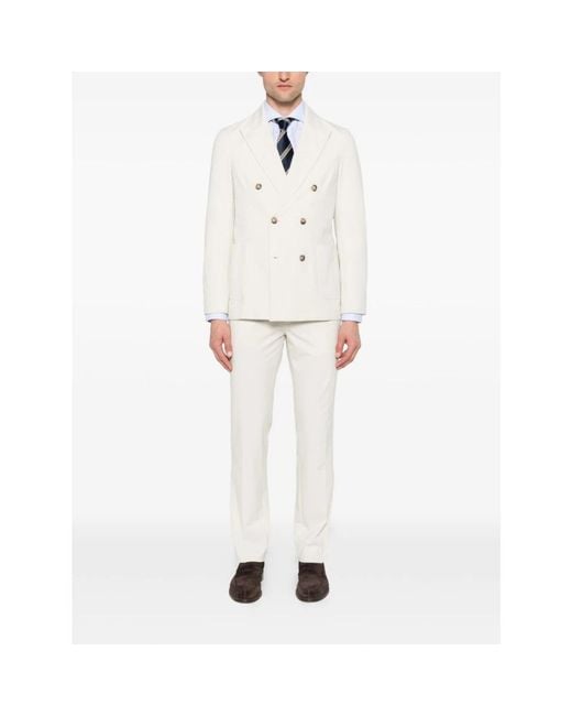 Circolo 1901 Napkin Blazer in het White voor heren