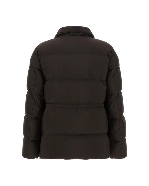 Kiton Black Down Jackets