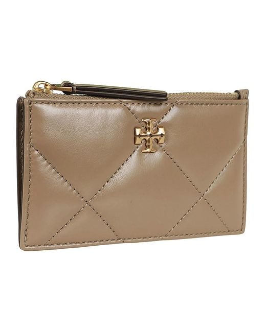 Tory Burch Natural Wallets & Cardholders