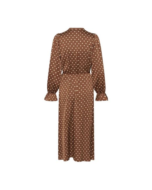 Inwear Brown Midi Dresses