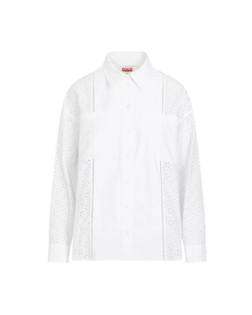 Blouses & shirts > shirts KENZO en coloris White