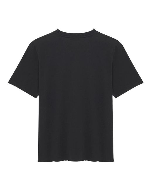 Saint Laurent Black T-Shirts