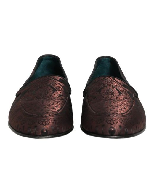 Dolce & Gabbana Brown Loafers for men