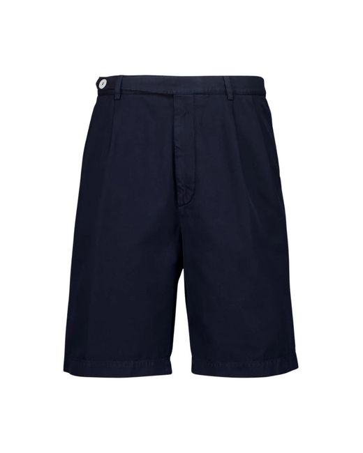 Brunello Cucinelli Blue Casual Shorts for men